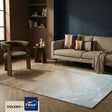 Abstract Rug – Mellow Blue/Taupe