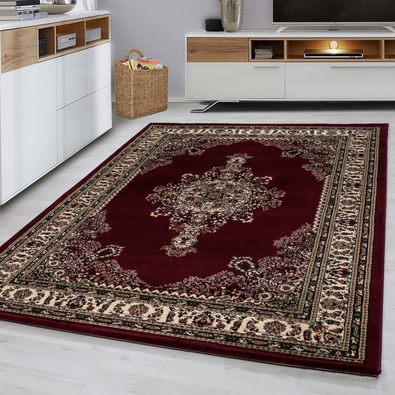 Oriental Floor Rug - Marrakesh Red 297