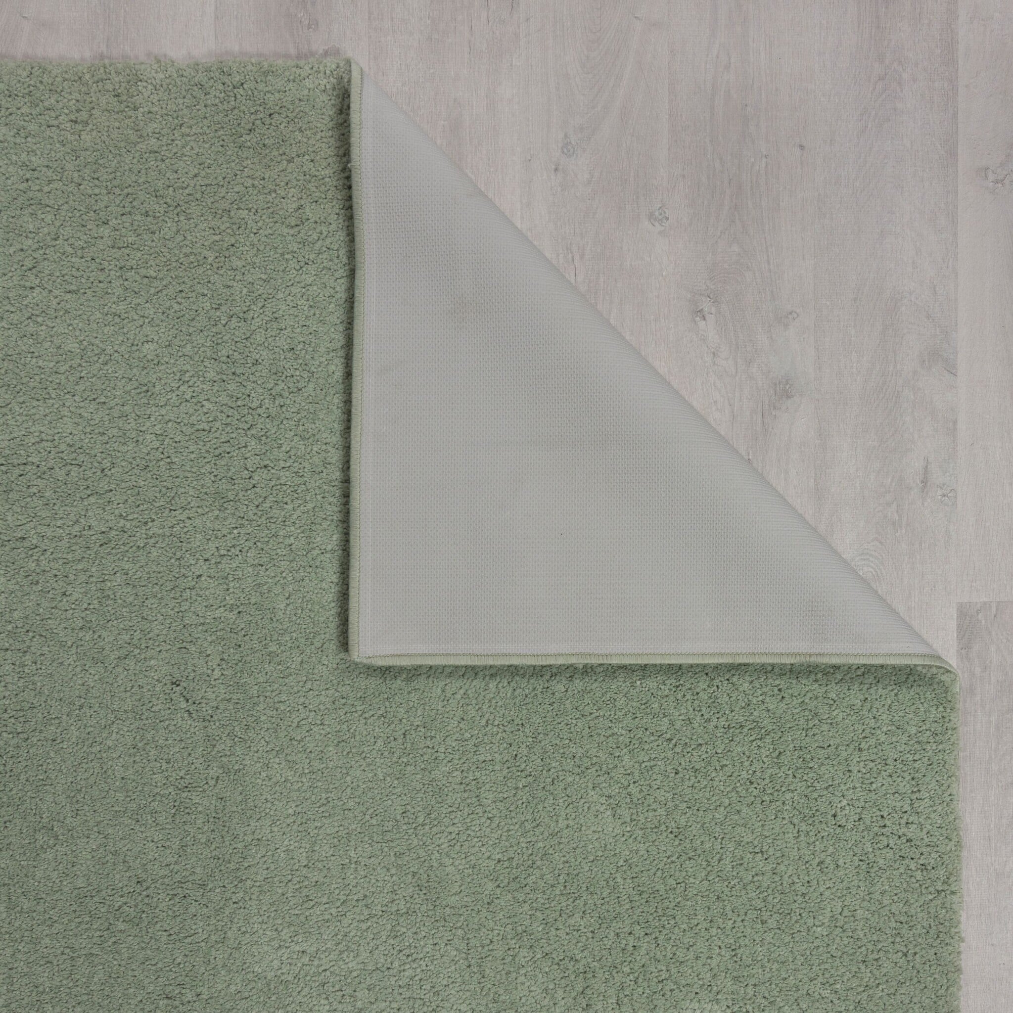 Shaggy Floor Rug - Farenzo Mint Green