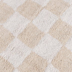 Retro Rug - Gambit Cream/White