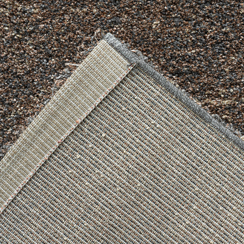 High-pile floor rug - Myla Brown/Grey 7777