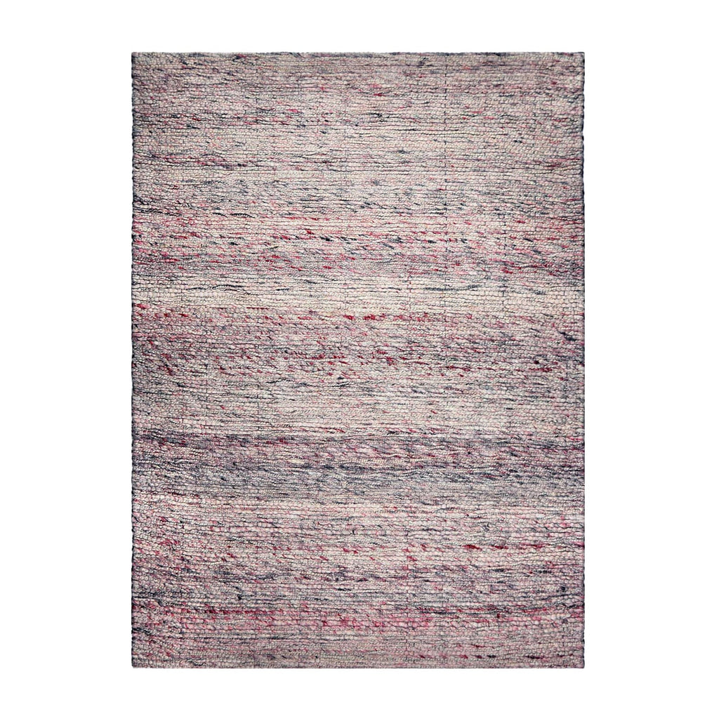 Wool floor rug - Noelle Pink/Grey