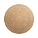 Round Jute Outdoor Rug - Mavi Medallion Brown/Cream