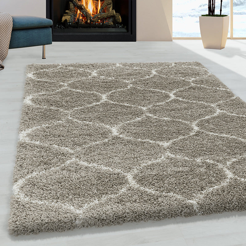 Berber rug - Agadir Circle Beige/Cream