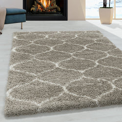 Berber rug - Agadir Circle Beige/Cream