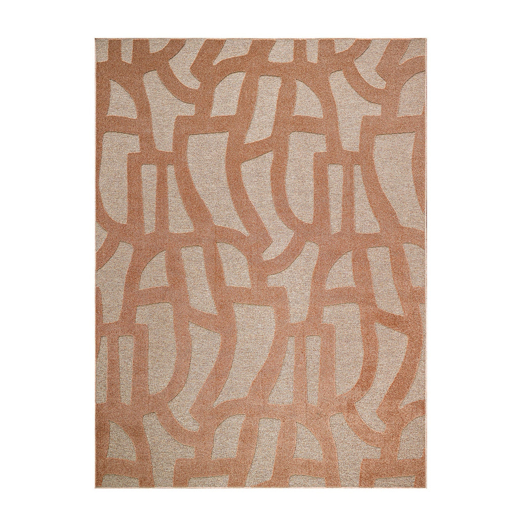 Modern Floor Rug - Thor Red 1111