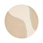 Round Wool Rug – Vienna Mint Green
