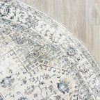 Round Vintage Rug - Lago Grey