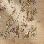 Washable rug - Misty Floral Cream