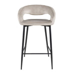 Bar Stool - Lenn Velvet Champagne