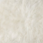 White Sheepskin 100cm - Floor rug