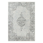 Vintage floor rug - Pleasure Blue/Black Vertou