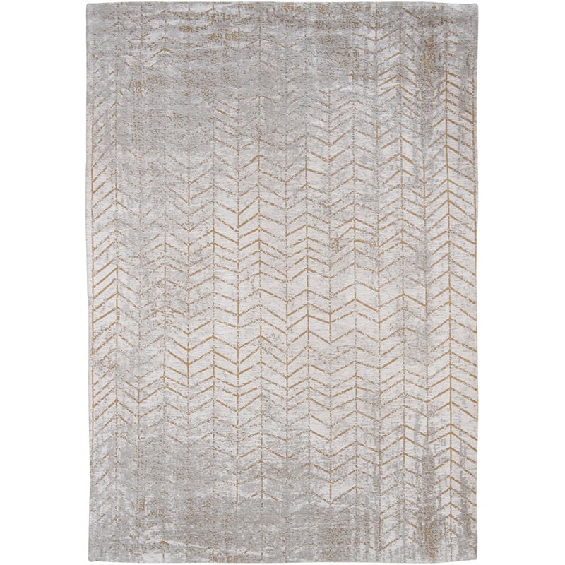 Vintage floor rug - Mad Men Central Yellow 8928