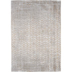 Vintage floor rug - Mad Men Central Yellow 8928