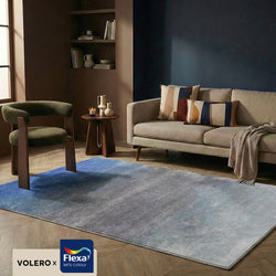 Abstract Rug – Mellow Blue