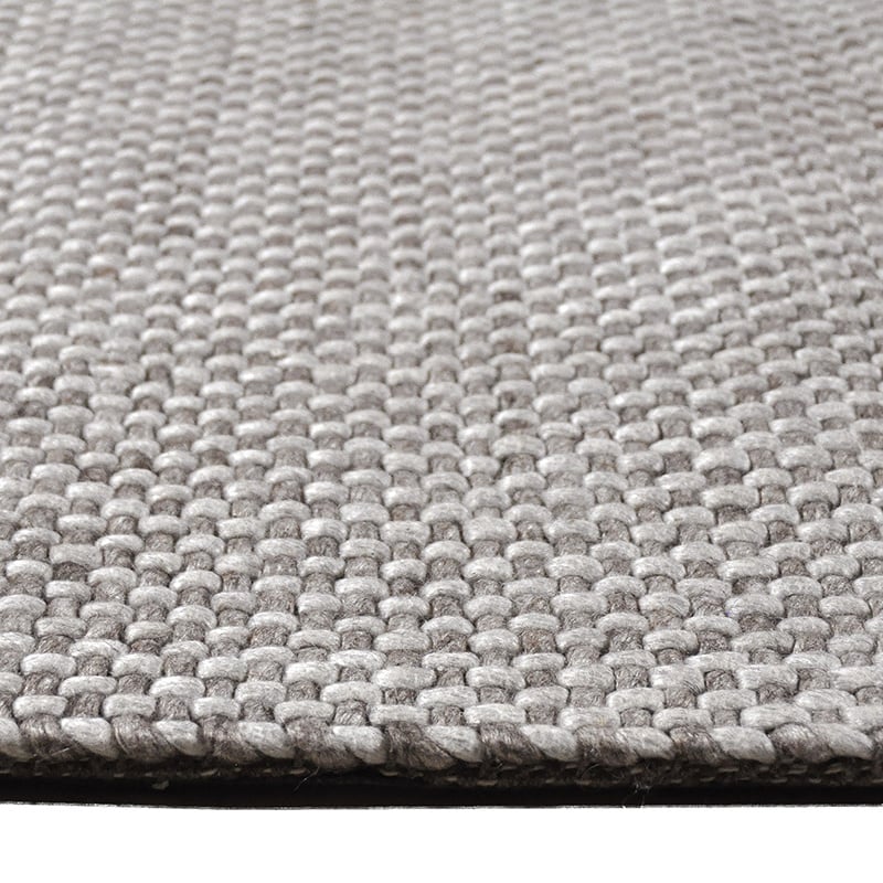 Wool floor rug - Claire Beige/Brown
