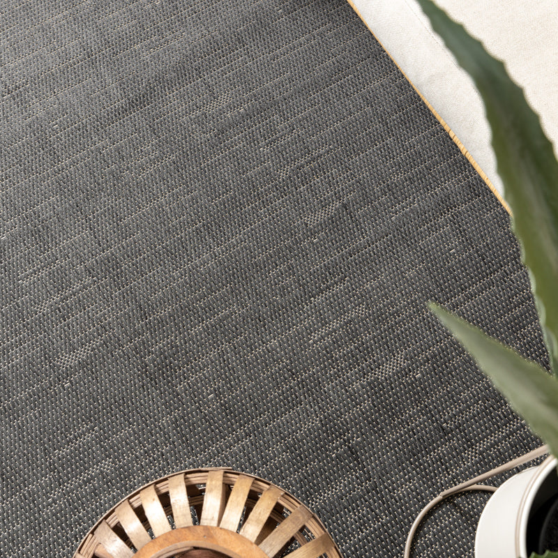 Outdoor Rug - Malta Melange Black