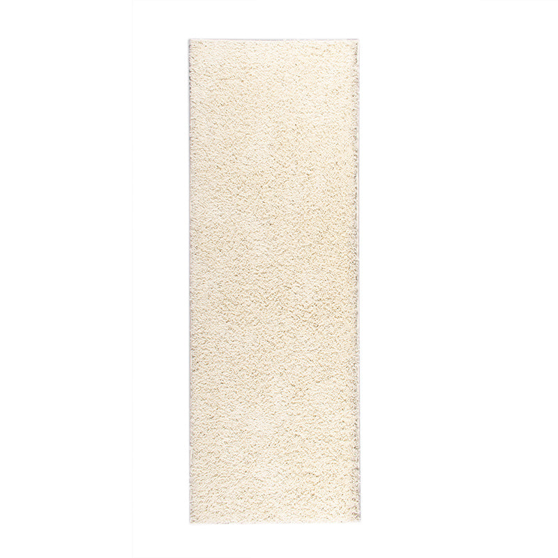 High Pile Runner - Solid White