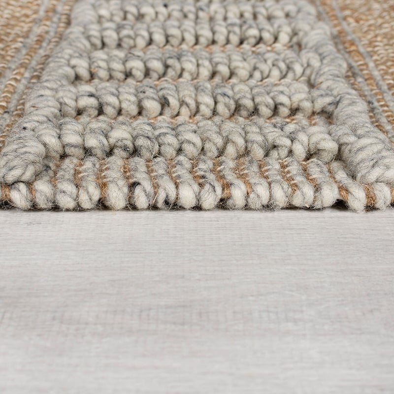 Jute Runner - Jubio Medina Natural/Grey
