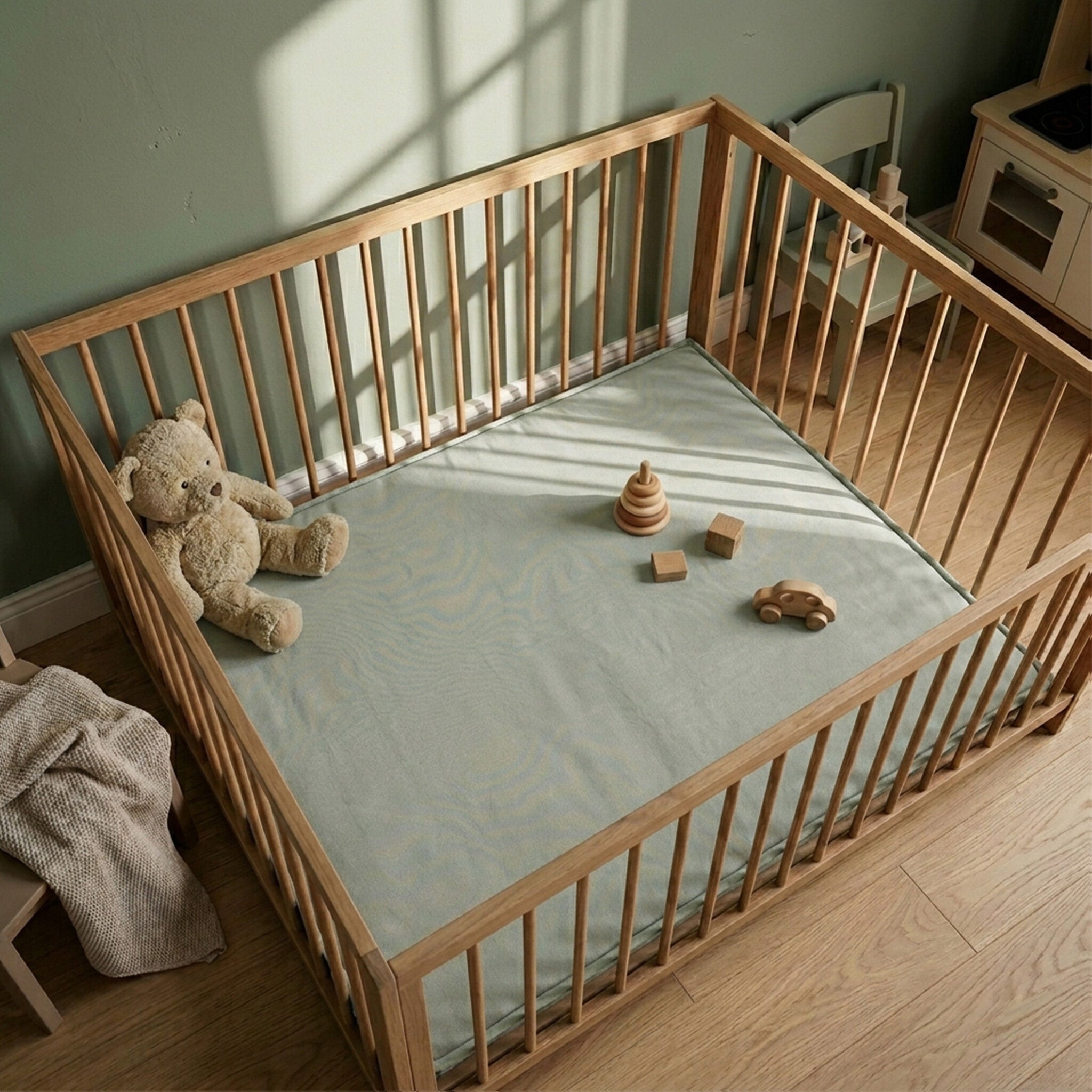 Playpen Mat - Lulu Green