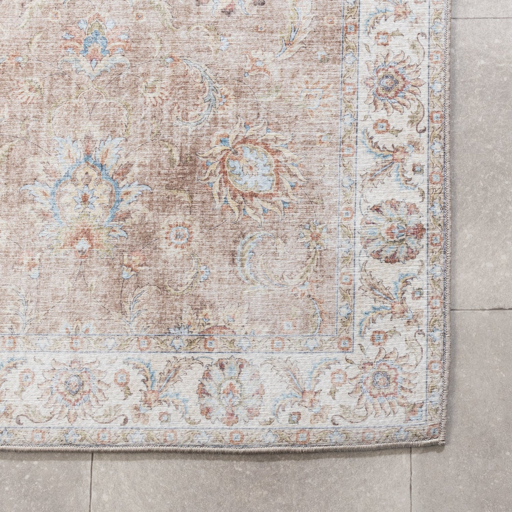 Washable Runner - Domingo Oriental Beige