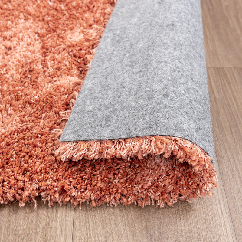 Washable High-Pile Rug - Tidy Terracotta
