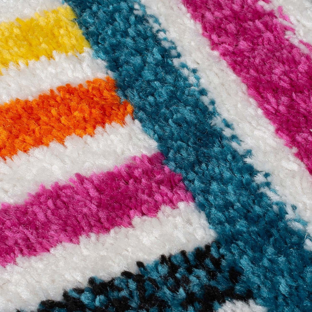 Colorful children's floor rug - Radiso Blocks Multicolor
