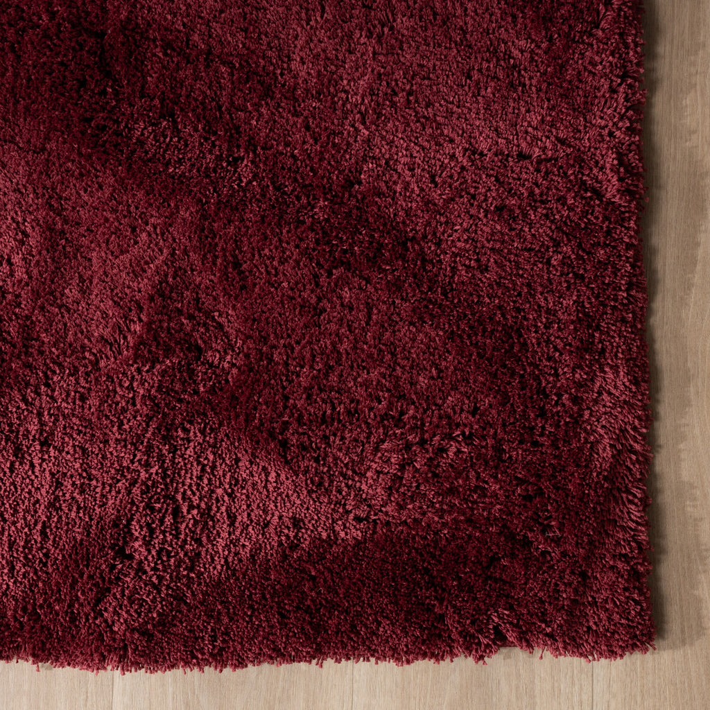 Washable High Pile Rug - Ziggy Red