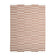Striped Modern Rug - Dazzle Blocks Brown/White