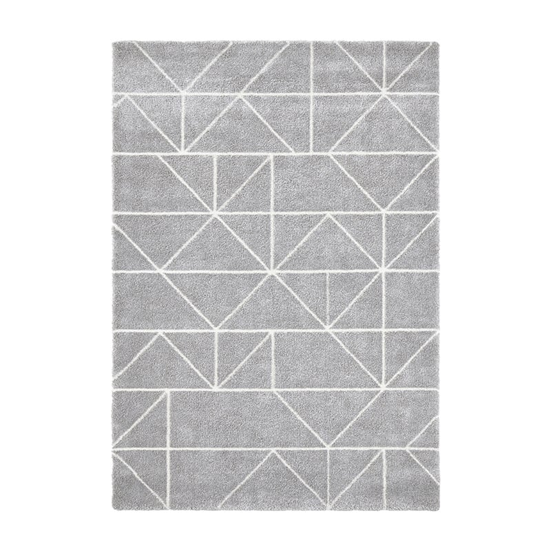 Scandinavian floor rug - Maniac Silver Cream Arles