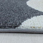 Children's Floor Rug - Fleurtje Moon Yellow