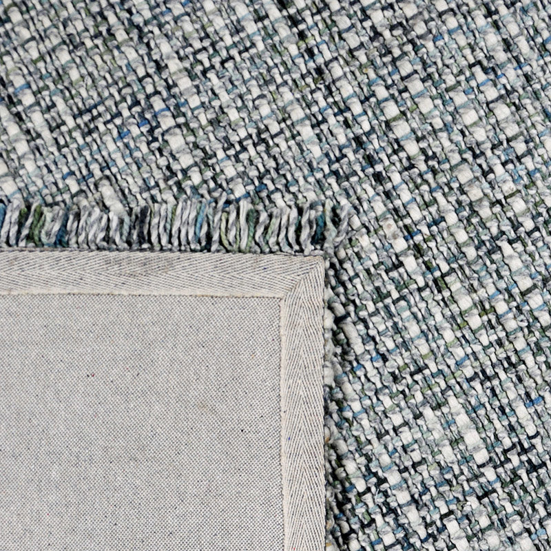 Wool Floor Rug - Trinette Green/Grey