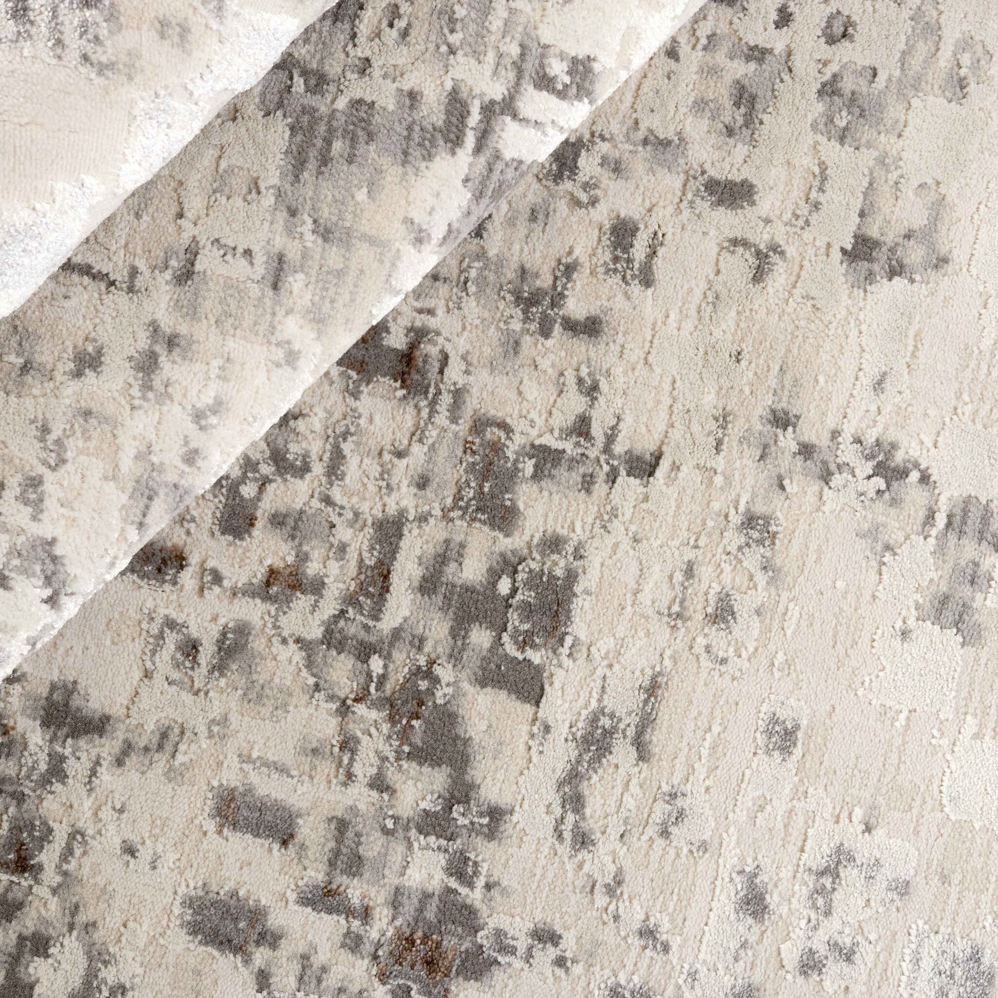 Low-pile floor rug - Ghazi Brown/Cream 3600