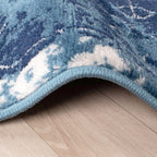 Vintage Rug - Deep Tile  Blue