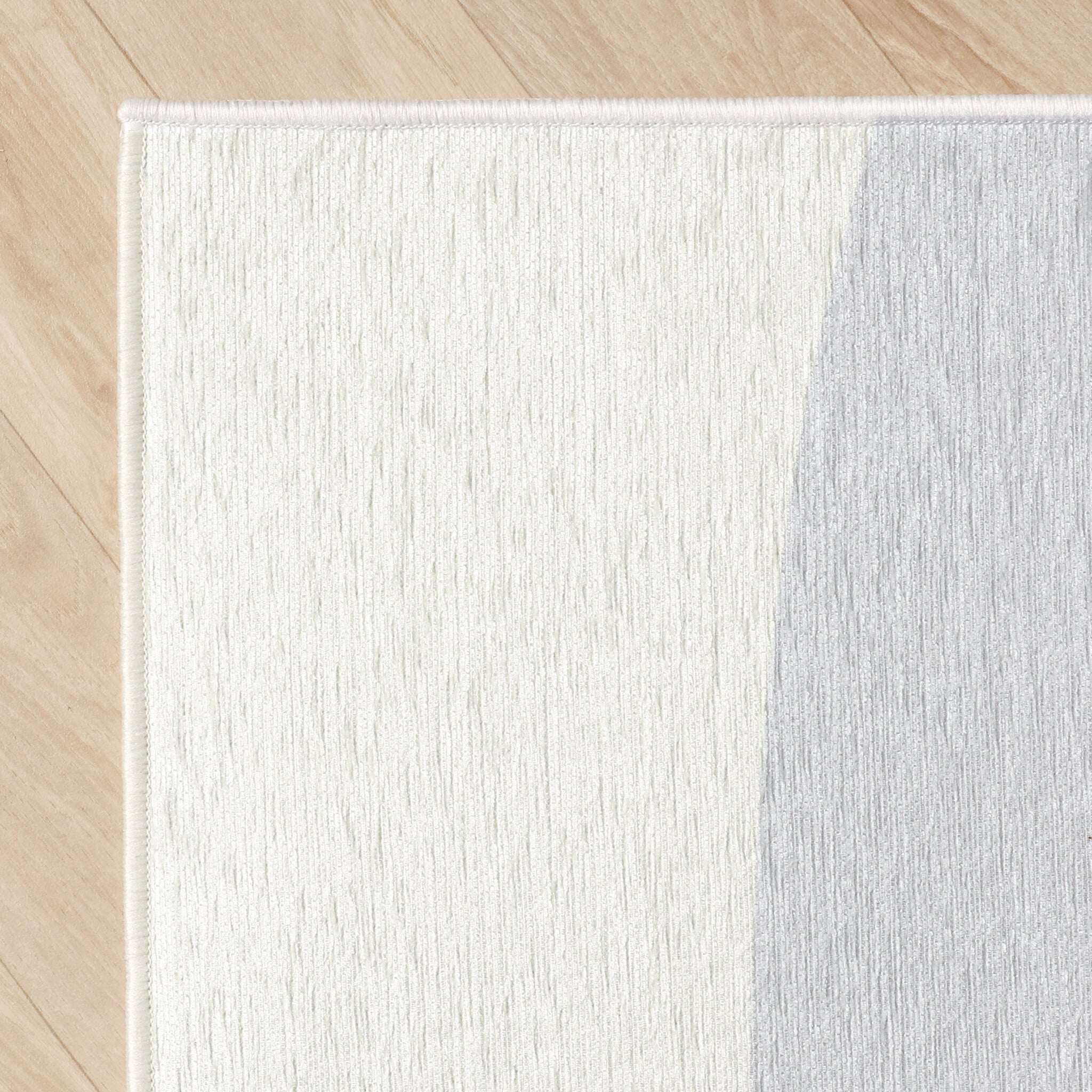 Geometric Rug – Swing Waves Blue