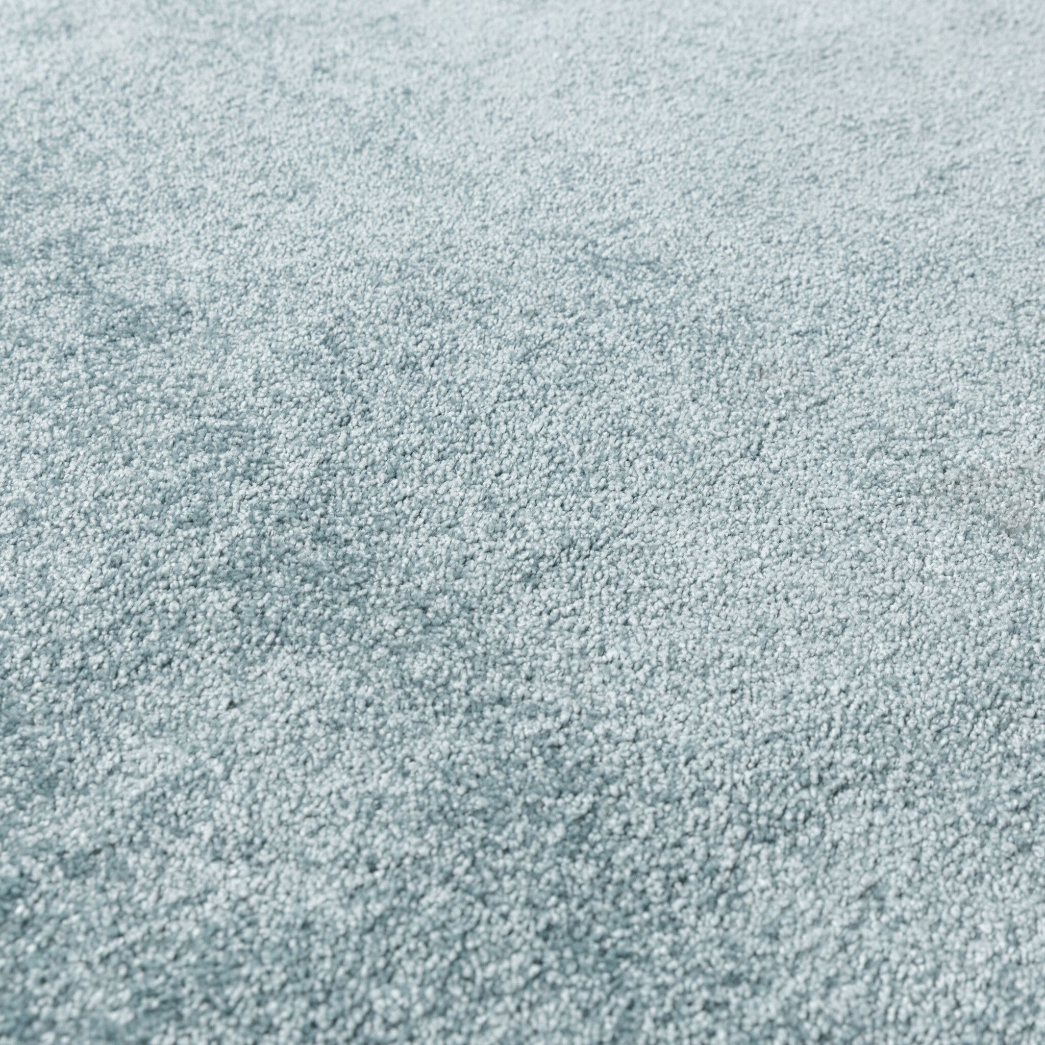 Round washable rug - Clean Light Blue