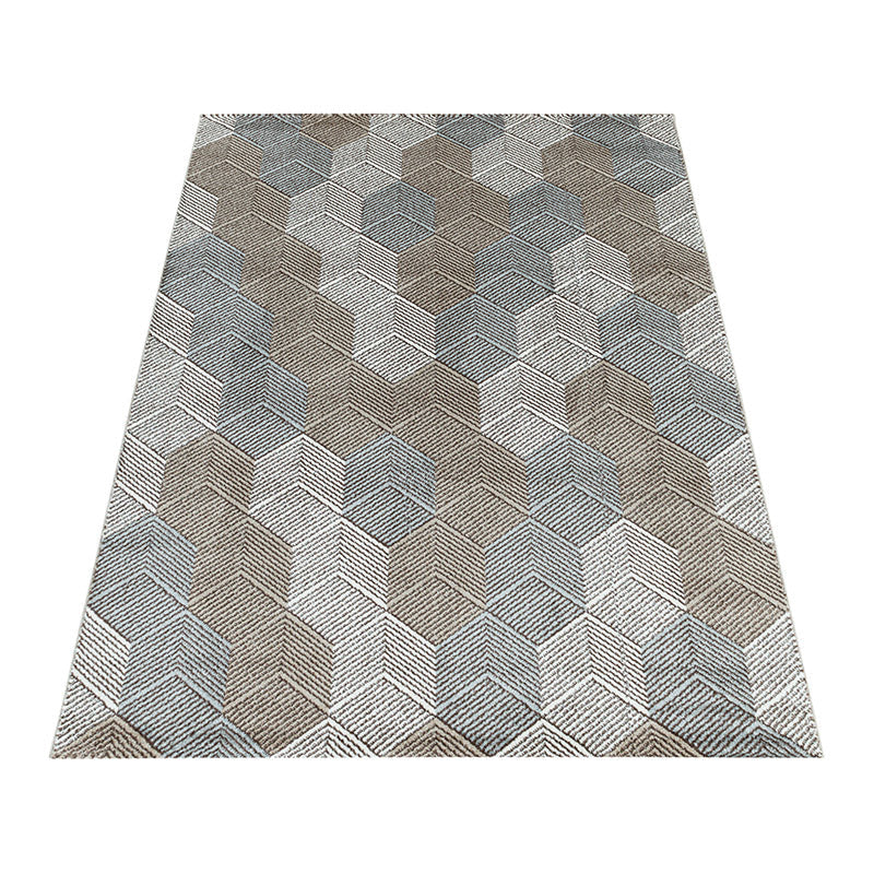 Modern Rug - Regal Pentagon Beige