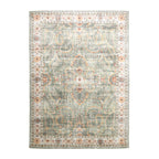 Vintage Outdoor Rug - Santo Flora Olive Green