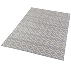 Modern floor rug - Alley Grey