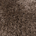 Oval Shaggy Rug - Blaze Taupe