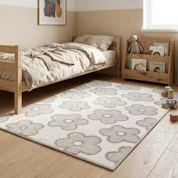 Kids Room Rug - Bowie Flower Cream