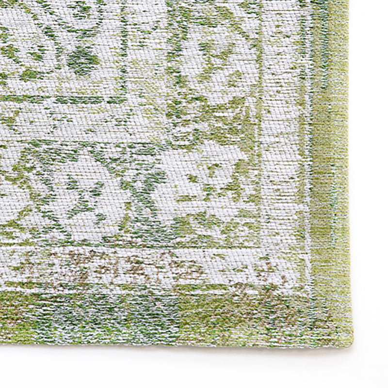 Vintage floor rug - Fading World Medallion Green 9066