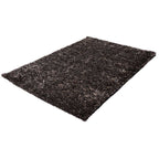 Shaggy floor rug - Paulina Black/Colour