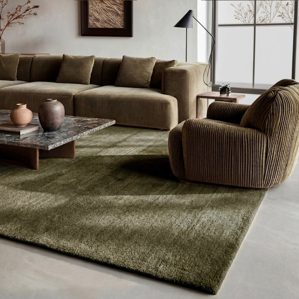 Wool rug - Leone Green