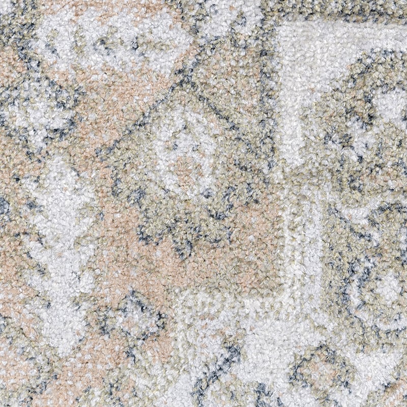 Washable Rug - Nova Aztec Olive Green