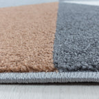 Modern floor rug - Optimism Design Brown/Gray