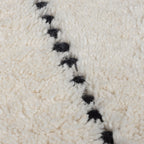Japandi Floor Rug - Dotto Lines White