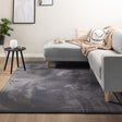 Soft Low-Pile Rug - Cozy Anthracite