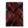 Modern Rug - Streaky Lines Red