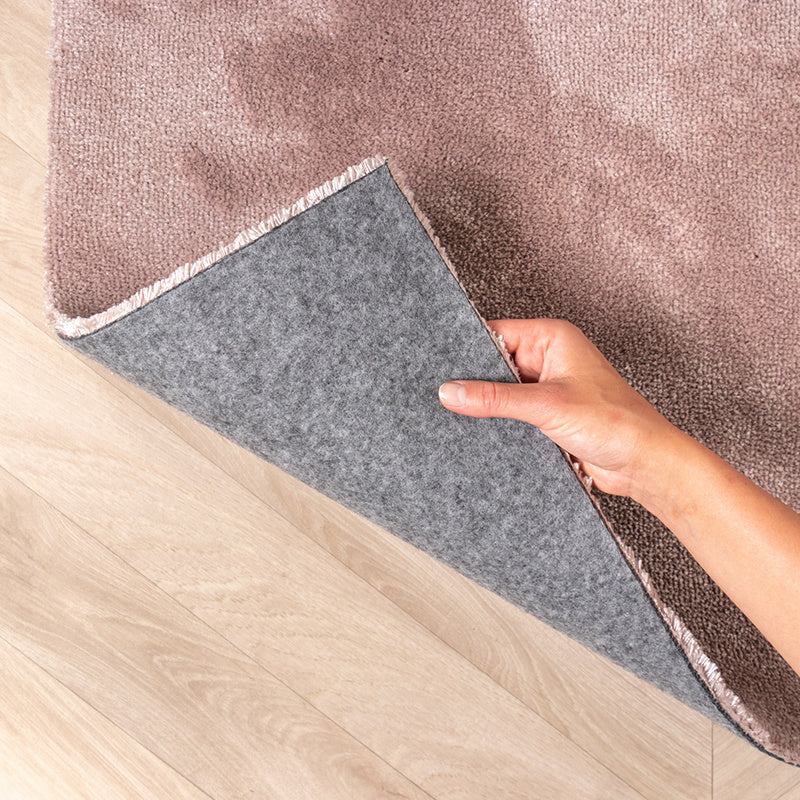 Washable Viscose Rug - Vive Dusty Pink